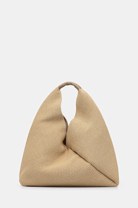 Answear.LAB torba plażowa damska pleciona beżowa