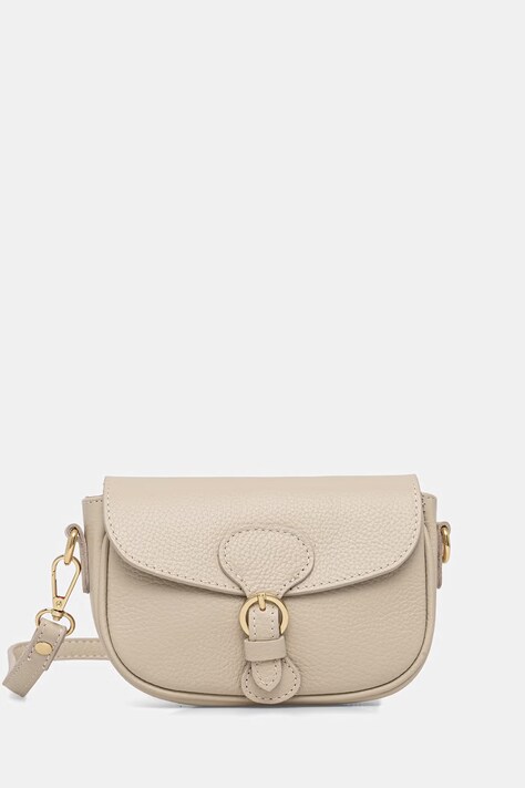 Answear.LAB torebka crossbody damska skórzana beżowa