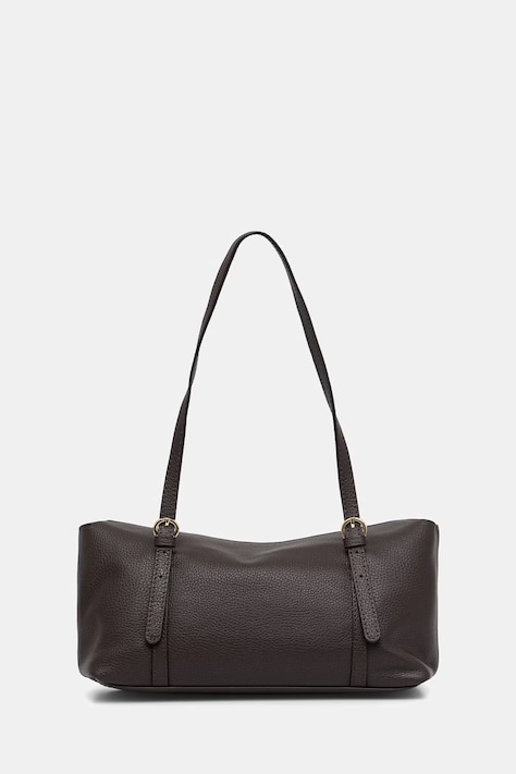 Answear.LAB torebka shopper damska skórzana brązowa