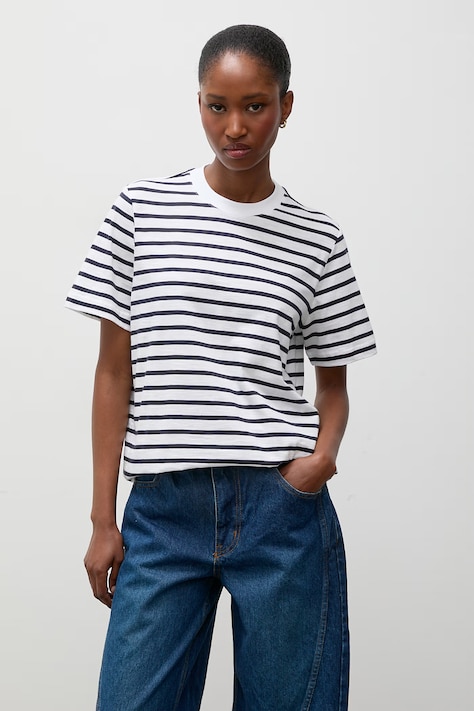 Answear.LAB T-shirt damski bawełniany biały