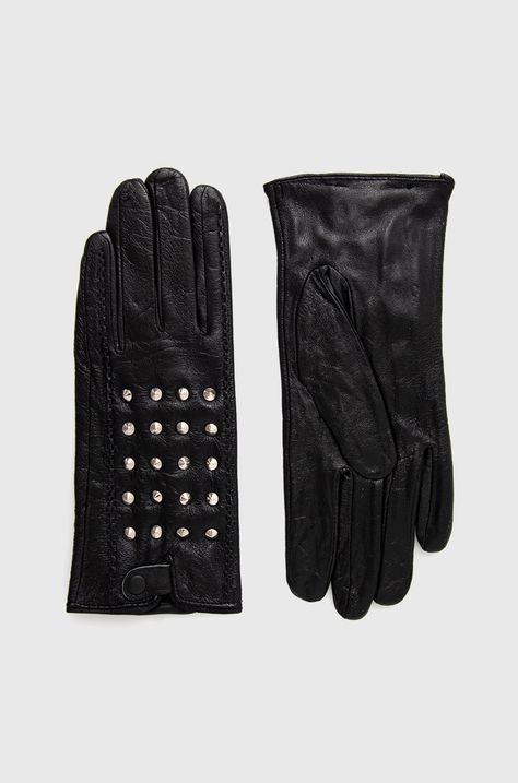 Kožené rukavice Answear Lab