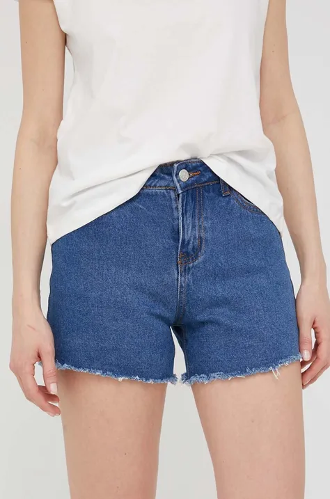 Traper kratke hlače Answear Lab za žene, glatki materijal, visoki struk