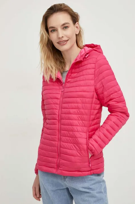 Куртка Answear Lab жіноча колір рожевий перехідна