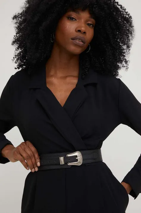 Ремінь Answear Lab жіночий колір чорний