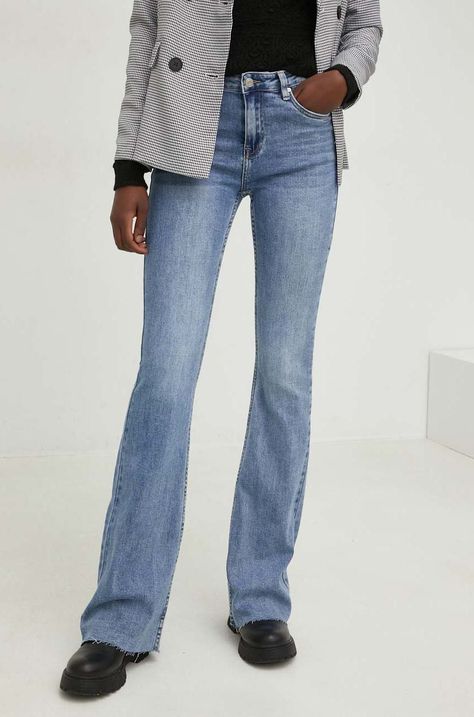 Answear Lab jeansy PREMIUM JEANS X kolekcja limitowana SISTERHOOD