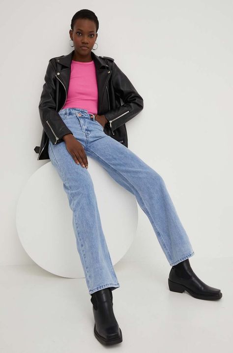 Answear Lab jeansy X kolekcja limitowana SISTERHOOD