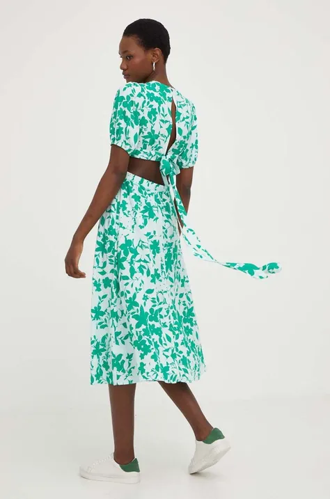 Φόρεμα Answear Lab χρώμα: πράσινο