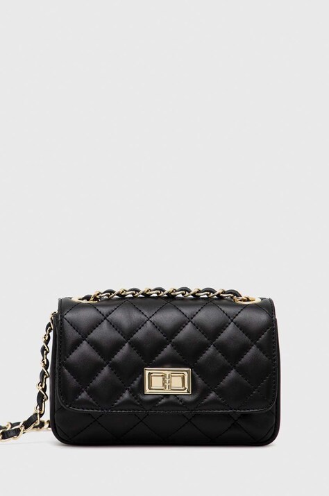 Кожена чанта Answear.LAB в черно