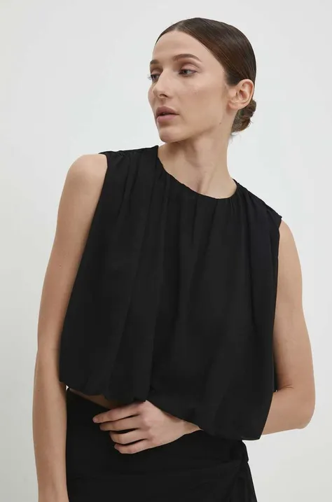 Majica Answear Lab ženska, črna barva