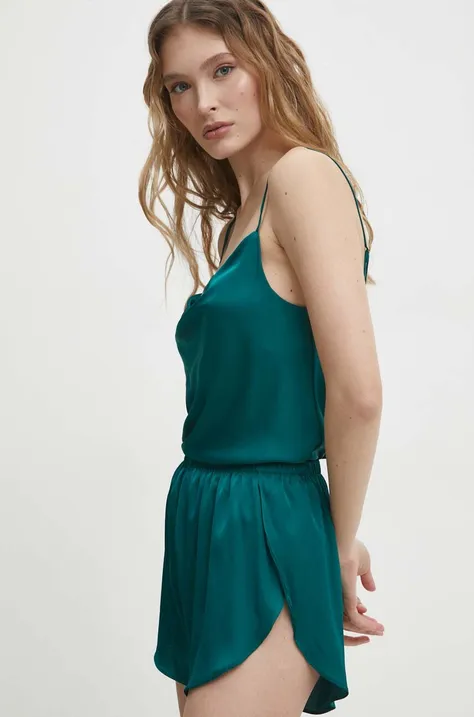 Pidžama Answear Lab za žene, boja: zelena