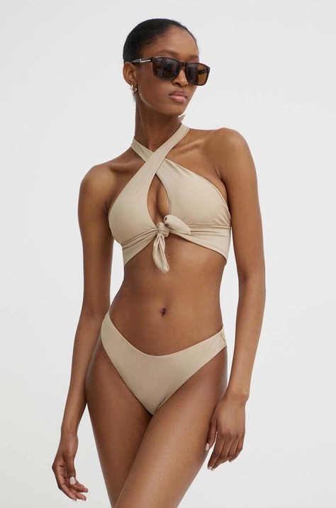 Bikini top Answear Lab χρώμα: μπεζ