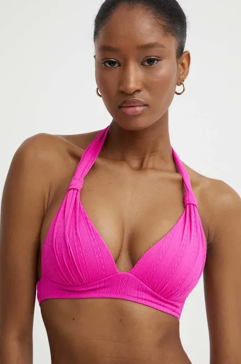 Bikini top Answear Lab χρώμα: ροζ