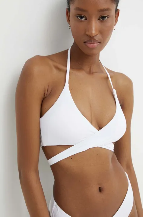 Bikini top Answear Lab χρώμα: άσπρο