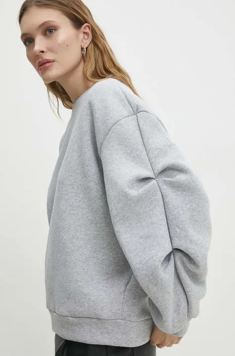 Бавовняна кофта Answear Lab жіноча колір сірий меланж
