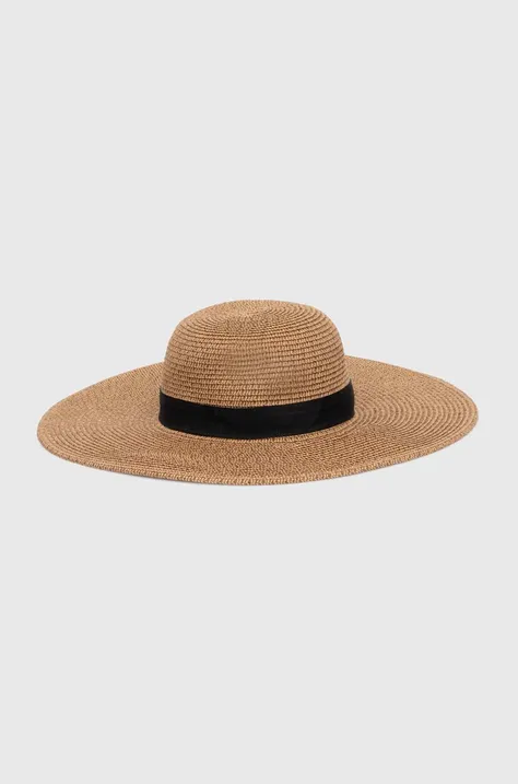 Шляпа Answear Lab цвет коричневый