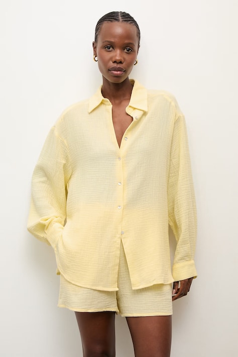 Answear.LAB set da donna in cotone giallo