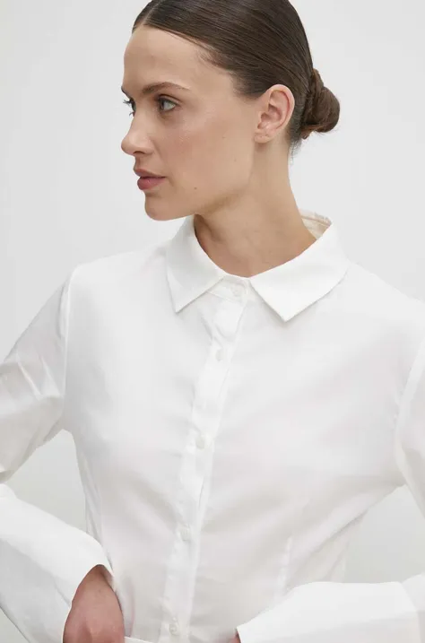 Πουκάμισο Answear Lab χρώμα: άσπρο