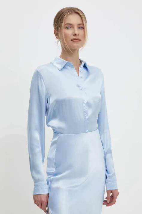 Košulja Answear Lab za žene, relaxed, s klasičnim ovratnikom