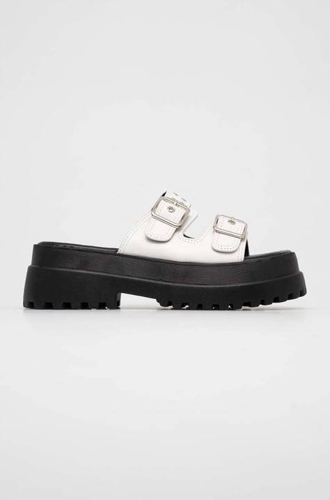 Answear Lab ciabatte slide donna colore bianco