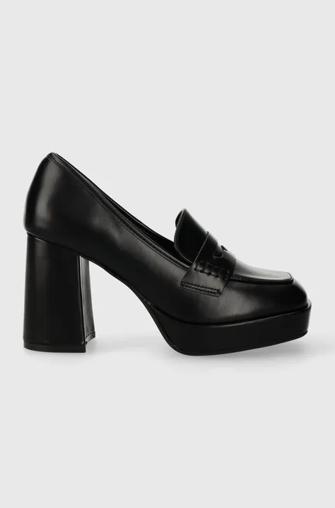 Туфлі Answear Lab колір чорний каблук блок