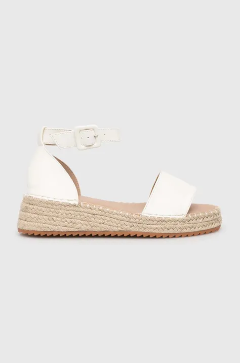 Espadrile Answear Lab bela barva