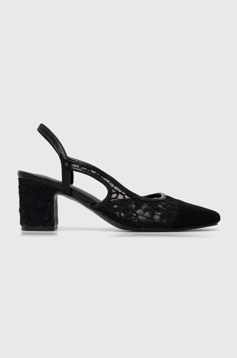 Answear Lab pumps culoarea negru, cu toc drept