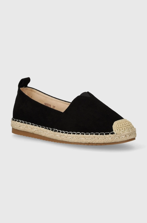 Answear Lab espadrilles fekete