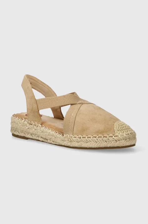 Espadrile Answear Lab boja: smeđa, s platformom