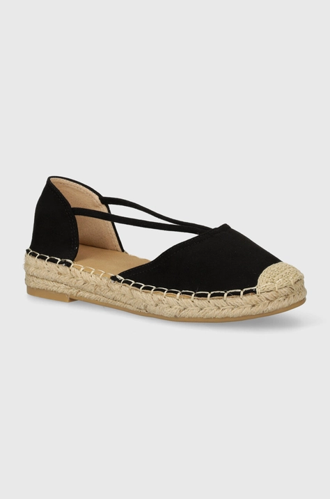 Answear Lab espadryle kolor czarny