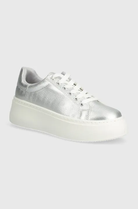 Answear Lab sneakersy kolor srebrny
