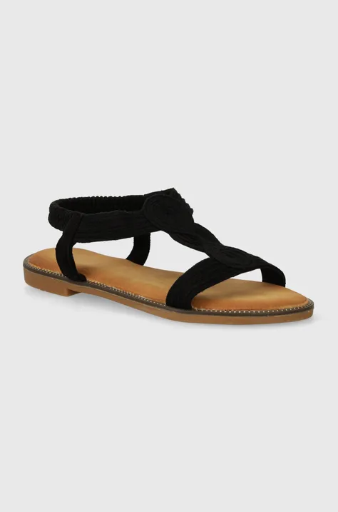 Sandale Answear Lab za žene, boja: crna
