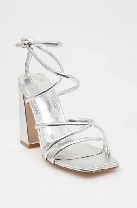 Sandale Answear Lab boja: srebrna