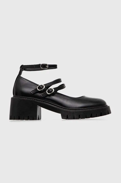 Туфлі Answear Lab колір чорний каблук блок