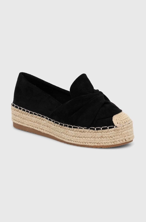 Espadrilky Answear Lab čierna farba, na platforme