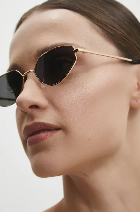 Sunčane naočale Answear Lab za žene, boja: zlatna