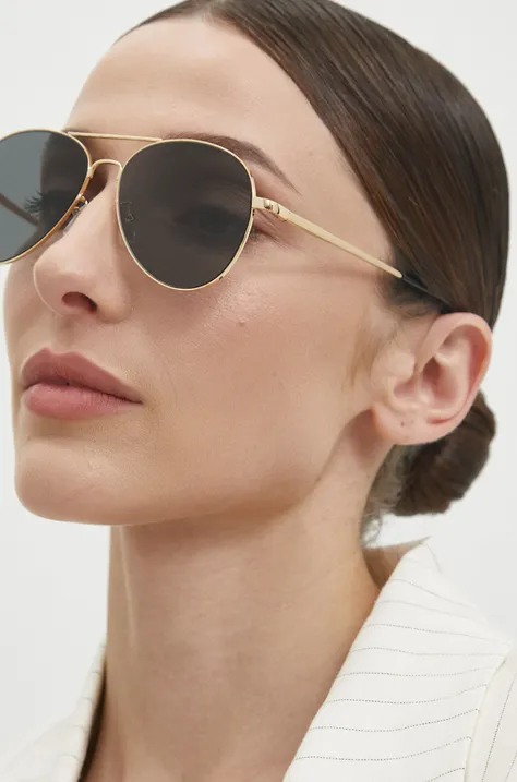 Солнцезащитные очки Answear Lab женские цвет золотой