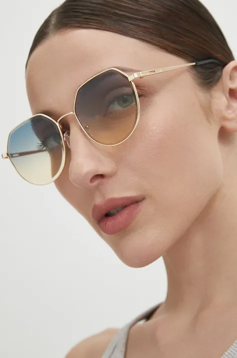 Answear Lab ochelari de soare femei, culoarea argintiu