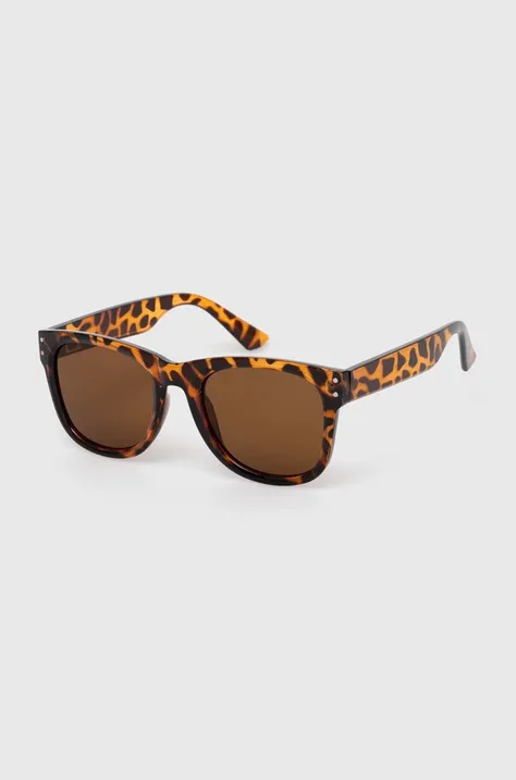 Солнцезащитные очки Answear Lab женские цвет коричневый