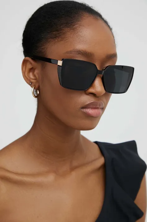 Слънчеви очила Answear Lab в черно