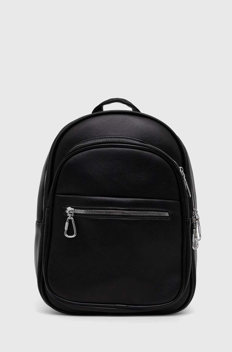 Answear Lab rucsac femei, culoarea negru, mic, neted