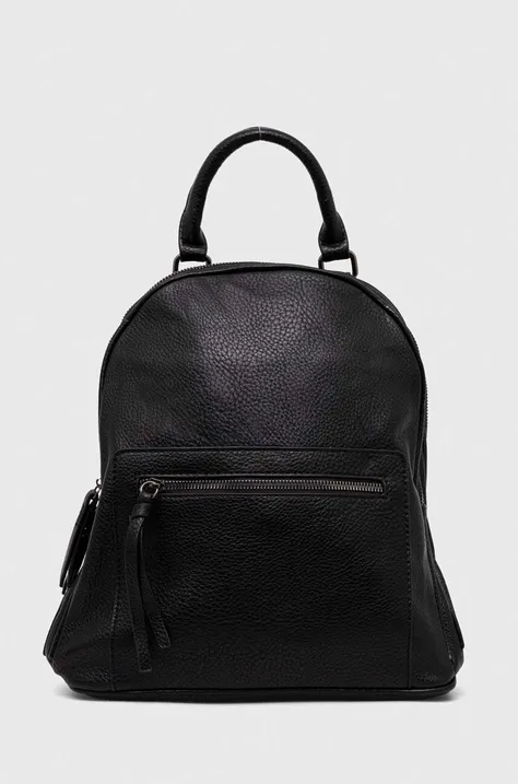 Answear Lab rucsac femei, culoarea negru, mic, neted