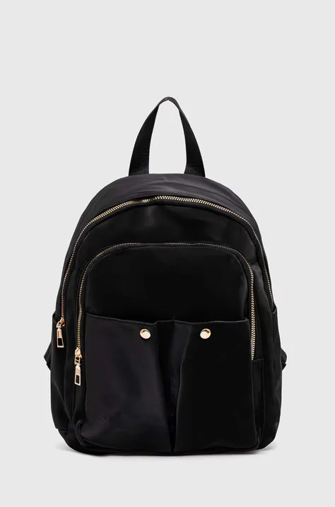 Рюкзак Answear Lab жіночий колір чорний малий однотонний