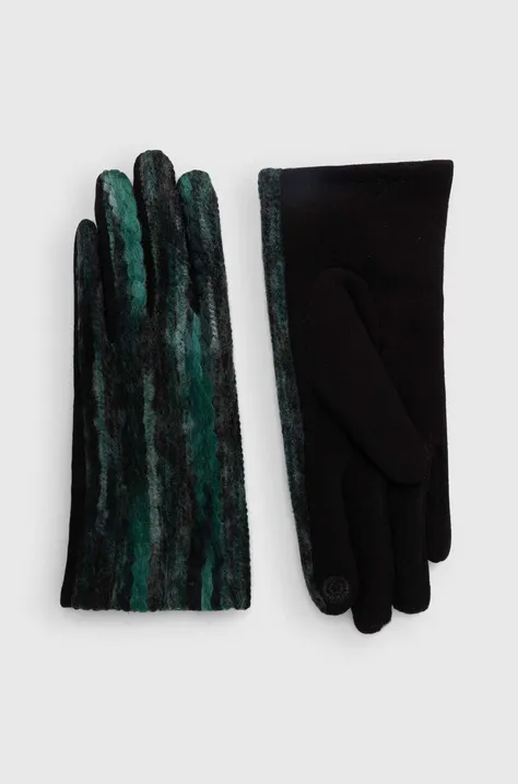 Γάντια Answear Lab χρώμα: πράσινο