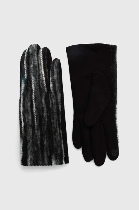 Γάντια Answear Lab χρώμα: μαύρο