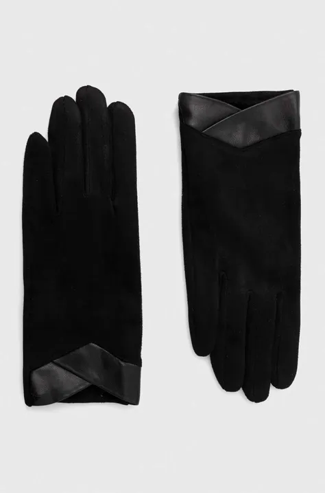 Rukavice Answear Lab za žene, boja: crna