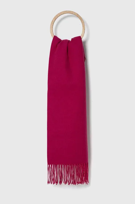 Šal Answear Lab za žene, boja: ružičasta, bez uzorka