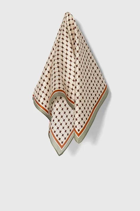 Answear Lab foulard in seta colore beige