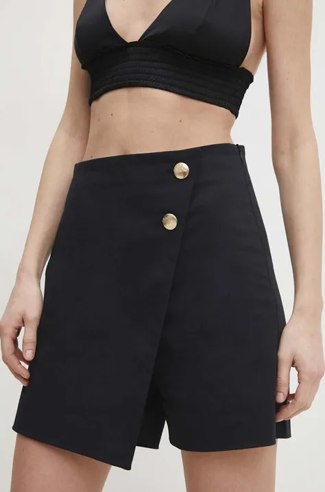 Answear Lab spódnicospodnie kolor czarny mini