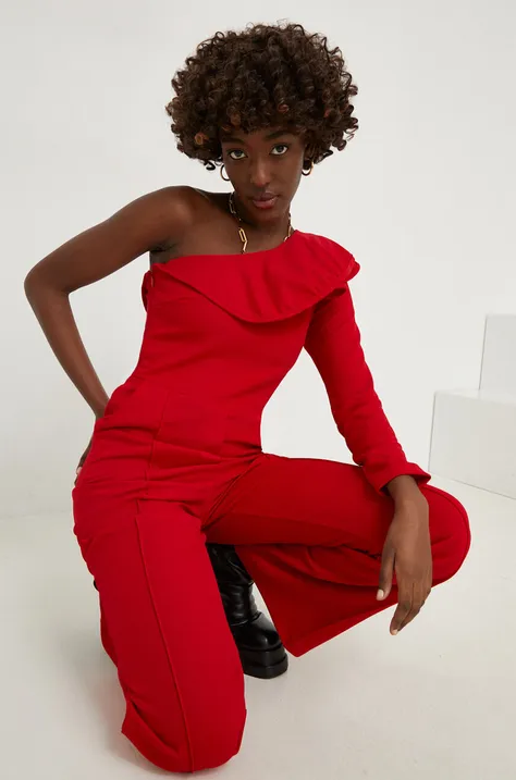 Ολόσωμη φόρμα Answear Lab χρώμα: κόκκινο