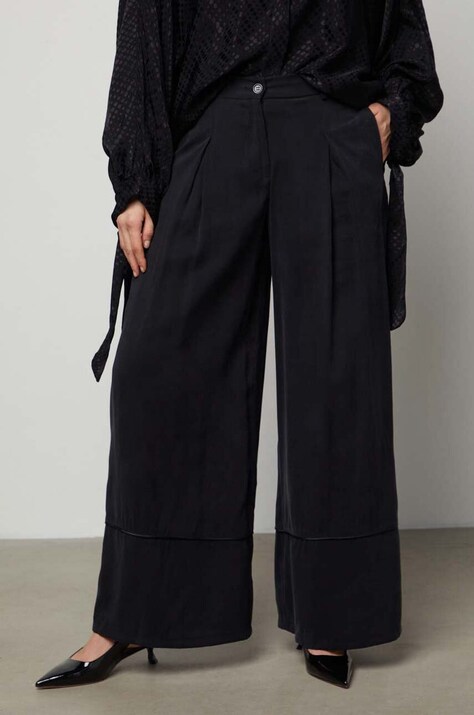 Answear Lab pantaloni donna colore nero
